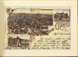 Gert Richter (Herausgegeben): Gruss aus Chemnitz. Bildpostkartem um 1900. Koehler &amp; Amelang,...