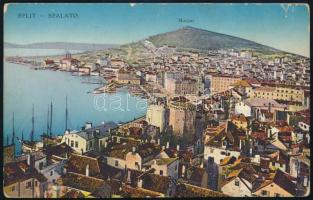 1916 Tábori posta képeslap a Bosznia-hercegovinai "NEUM" település hely-kelet és az "...