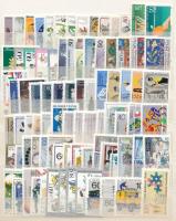 Nyugat-Berlin 1960-1990 Összeállítás érdekes motívumokkal, összesen 603 db bélyeg 4 db közepes berakólap minden oldalán (Mi EUR 725.-)