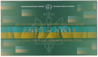 Ukrajna 2017. 100k emlékbankjegy kartonos díszcsomagolásban T:UNC Ukraine 2017. 100 Karbovantsiv com...