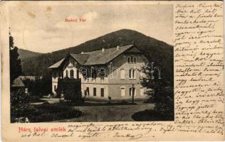 1904 Hársfalva, Nelipino, Nelipyno (Szolyva, Svaliava); Rudolf vár, várkastély / castle (fl)