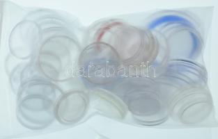 ~50db érmetartó kapszula klf méretekben, használt, jó állapotban