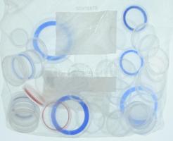 ~50db érmetartó kapszula klf méretekben, használt, jó állapotban