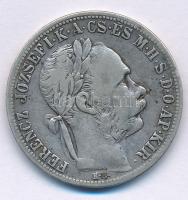 1883KB 1Ft Ag "Ferenc József / Barokk címer" kapszulában T:VF,F patina
Hungary 1883KB 1 F...