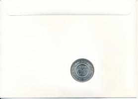 Indonézia 1961. 50s Al, felbélyegzett borítékban, bélyegzéssel, német nyelvű leírással T:UNC
Indone...