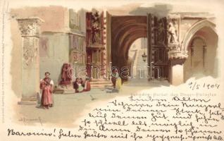 Venice Doge´s Palace litho