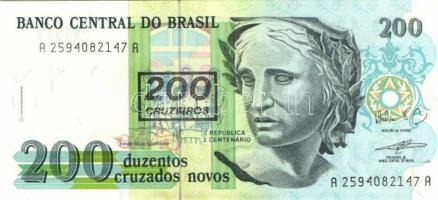 Brazília 15db modern bankjegy, duplákkal T:I,I-