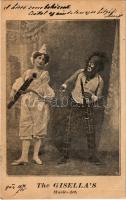 1904 The Gisella's, Music-Act. musicians (fa)