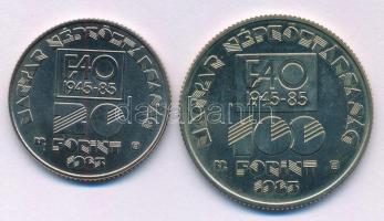 1985. 20Ft Cu-Ni "FAO" + 100Ft Cu-Ni "FAO" T:BU Adamo EM90, EM91