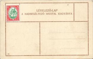 IV. Károly király. A Hadsegélyező Hivatal kiadványa. Schuhmann műterme / Charles I of Austria (EK)