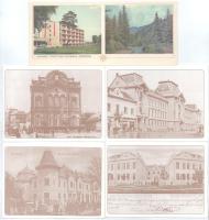 45 db MODERN megíratlan Beregszász város képeslap