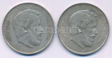 1947. 5Ft Ag "Kossuth" (2x) T:VF patina
Adamo F8.1