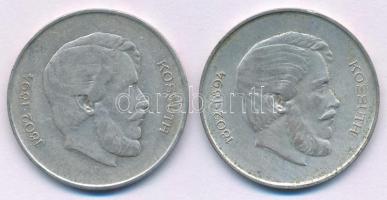 1947. 5Ft Ag "Kossuth" (2x) T:VF,F patina
Adamo F8.1