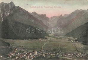 Toblach with the Dolomites