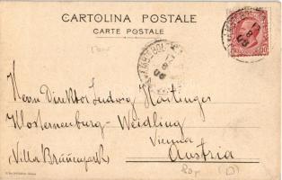 1906 Venezia, Venice; Grand Hotel des Bains Lido Venise. A. Tépérino Directeur de l'Hotel / Ita...