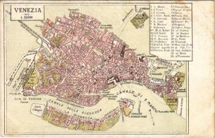 Venezia, Venice; map (fl)