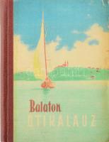 Darnay-Dornyay Béla - Zákonyi Ferenc: Balaton útikalauz. Bp., 1957, Sport. Fekete-fehér fotókkal illusztrálva. Kihajtható Balaton térkép-melléklettel. Kiadói félvászon-kötés, kissé kopott borítóval.