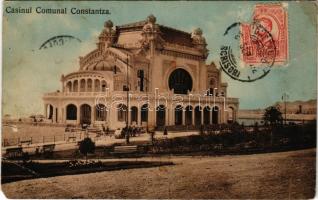 1912 Constanta, Constantza, Konstanca; Casinul Comunal / casino. TCV card (EM)