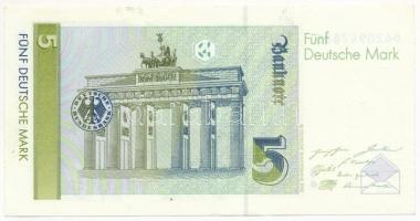 NSZK 1991. 5M "D6209478D0" T:XF,VF
FRG 1991. 5 Mark "D6209478D0" C:XF,VF
Kraus...