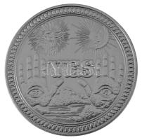 DN "Yes / No" fém emlékérem (40mm) T:UNC
ND "Yes / No" metal commemorative meda...