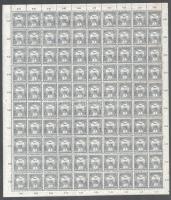 1913 Turul 1f teljes 100-as ív (kis rozsda)