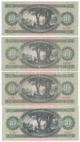 1962-1975. 10Ft (8db, 3xklf) T:F,VG közte nyomdai papírránc