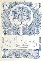 Tóth Mike:  Spanyolország, különös tekintettel műépítményeire. 175 képpel díszítve. Kalocsa, 1910. (Szerző - Jurcsó Antal könyvnyomdája). 418 p. Egyetlen kiadás. Oldalszámozáson belül egész oldalas és szövegközti rajzokkal, építészeti és néprajzi felvételekkel gazdagon díszített útírás Tóth Mike (1838-1932) jezsuita szerzetes, főgimnáziumi tanár tollából. A szerző 1905 körül megtett útja során Észak-Olaszországon, Dél-Franciaországon keresztül jutott el Spanyolországba, melyet az út során alaposan bejárt, a katalán, az andalúz, a kasztíliai, a navarrai részeket is beleértve. Érdeklődése egyáltalán nem korlátozódik az egyházi építészet és képzőművészet értékeire: a világi építményeket, a népszokásokat, a markáns politikai véleményeket éppúgy méltányolja, ahogyan nem feledkezik meg a szálláshelyek és a közlekedés helyi részleteiről sem. Művében egyáltalán nem dominálnak a kegyességi részek, helyette a spanyol mezőgazdaság, a spanyol művelődés esélyeivel kapcsolatban hosszasabb eszmefuttatások olvashatók, ahogyan az évtizedek óta uralmon levő szabadelvű politikai vezetés okozta életmódváltásról is sok szó esik. Poss.: Csáky Károly Emmánuel (1850-1919) pozsonyi kanonok, váci megyéspüspök, Vác oktatásügyének előmozdítója. Aranyozott, vaknyomásos kiadói egészvászon kötésben (Gottermayer Nándor, Budapest), az első kötéstáblán apró sérüléssel. Jó példány.