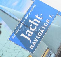 Horváth Csaba-Baffia György: Yacht navigátor I-II Bp., 202. Alexandra. 483p. (10); 595p (12) Kiadói ...