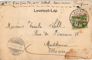 1903 Komárom, Komárno; Víztorony. Spitzer Sándor / water tower (kis szakadások / small tears)