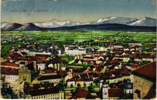 1919 Ljubljana, Laibach; general view (Rb)