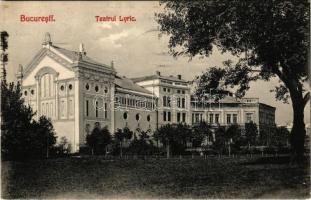 Bucharest, Bukarest, Bucuresti, Bucuresci; Teatrul Lyric / theatre (fl)