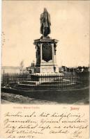 1900 Iasi, Jasi, Jassy, Jászvásár; Statuia Miron Costin / statue (EK)