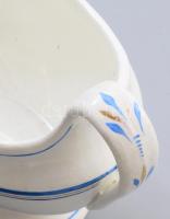 Antik szószkínáló és sóborskínáló, egyik jelzett, h: 10-20 cm