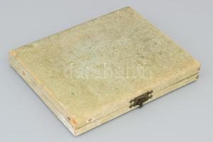 Ezüst (Ag) szervírozó készlet díszdobozban 23x29 cm