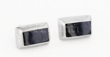 Ezüst (Ag) fülbevaló pár, jelzett, bruttó 3,1g