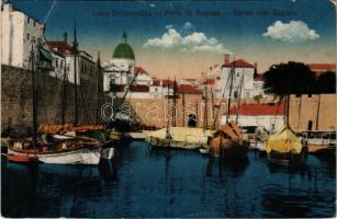 1930 Dubrovnik, Ragusa; Porto / Hafen / kikötő / port (EB)
