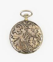 Szecessziós zsebóra, méret 51 mm, jól működik