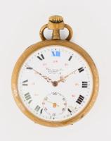 Hippolite Parrenin PTA Chronométre zsebóra, szépen jár, d: 50 mm