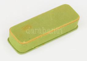 Richter Gedeon fém díszkanál, díszdobozban, h: 12 cm