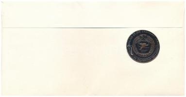 Indonézia 1983. "Museum Prangko" kétoldalas bronz emlékérem "Taman Mini Indonesia Ind...