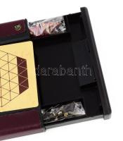 Mágneses utazó játék szett, dobozában, 16x12 cm