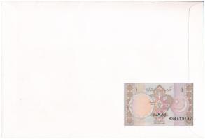Pakisztán DN(1982-1984) 1R felbélyegzett borítékban, bélyegzéssel T:UNC
Pakistan ND(1982-1984) 1 Ru...