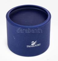 Swarovski ágaskodó ló, jelzett, hibátlan, díszdobozban, m: 11 cm