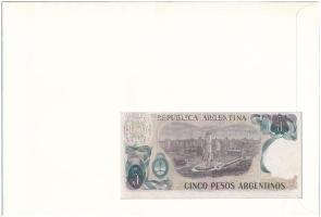 Argentína DN(1984) 5P felbélyegzett borítékban, bélyegzéssel, német nyelvű leírással T:UNC
Argentin...