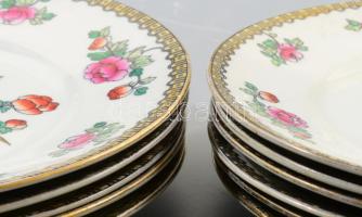 F. Winkle &amp; Co. "Pheasant" angol 11 darabos tál garnitúra, jelzett, kopással, 1-1 ...