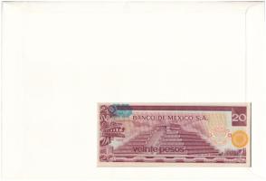 Mexikó 1977. 20P felbélyegzett borítékban, bélyegzéssel, német nyelvű leírással T:UNC
Mexico 1977. ...