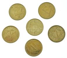 2021. 5Ft Cu-Ni-Zn "75 éves a Forint" (6xklf) teljes sor! T:AU,XF