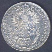 Ausztria/magyar verdejel 1777IC-FA 20Kr Ag M.Theresia T:2/2-