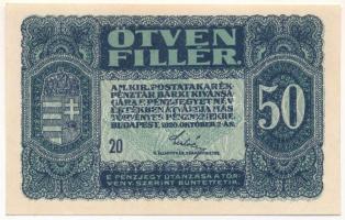 1920. 50f "20" T:AU Adamo K2