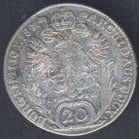 Ausztria 1778EVS-IK 20Kr Ag M.Theresia T:2-/3